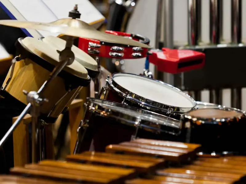 Percussion instruments in the orchestra