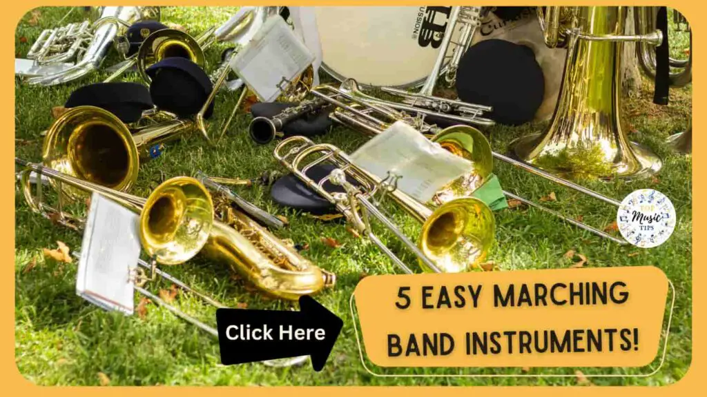 5 easy marching band instruments