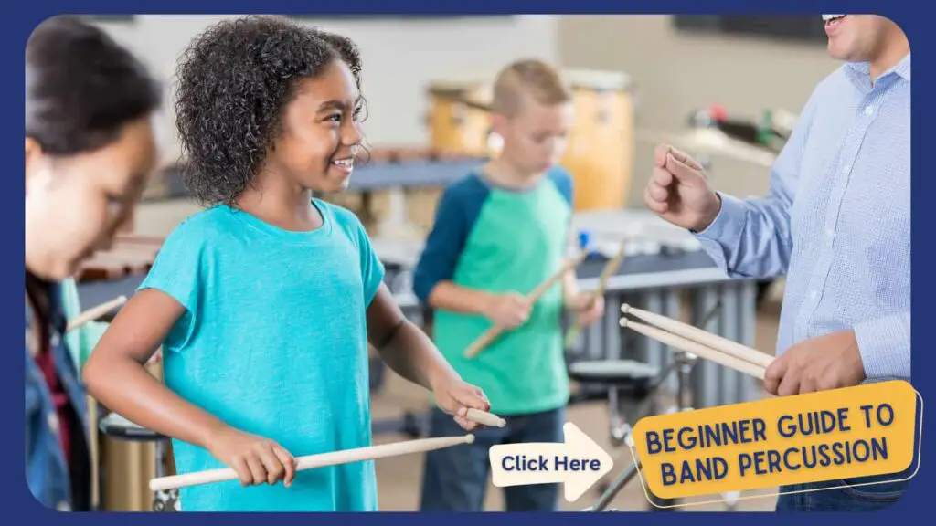 Click here for Beginner guide to band percussion